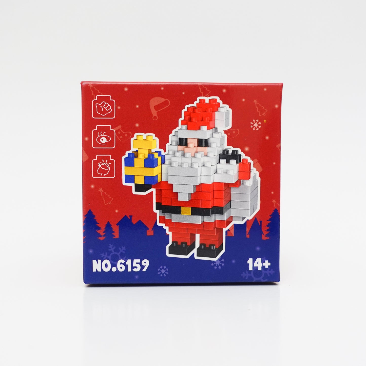 Christmas Themed Building Blocks Set - 5 Pack