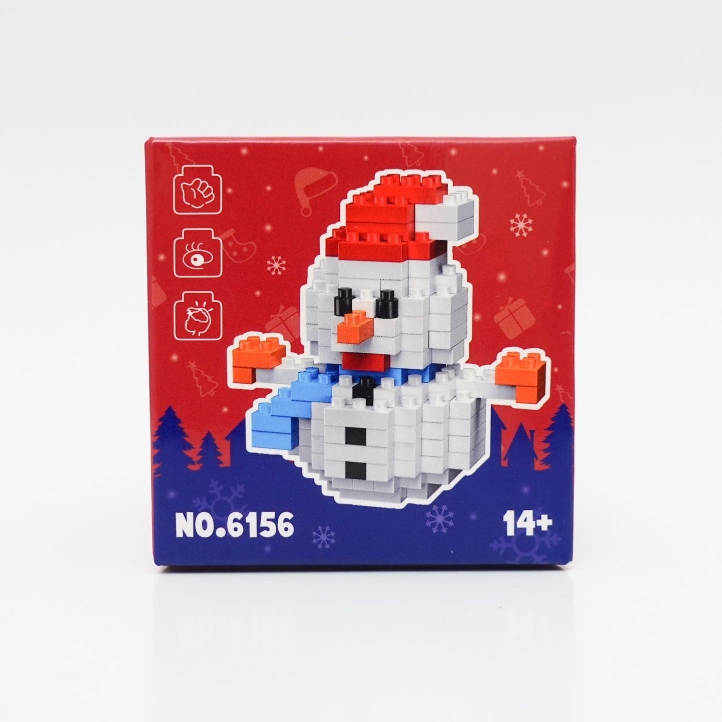 Christmas Themed Building Blocks Set - 5 Pack