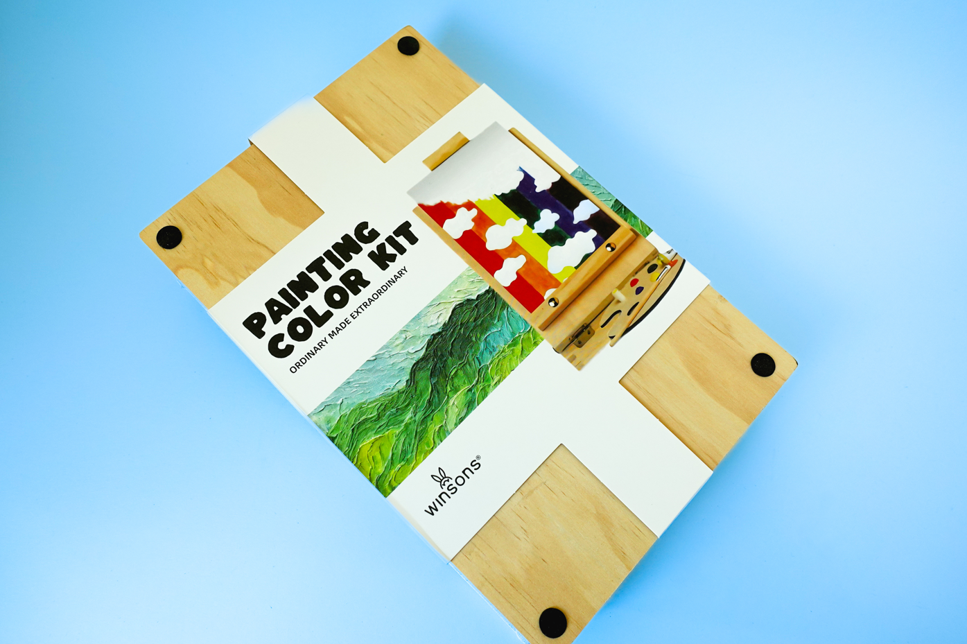 WINSONS 24 Piece Vibrant Acrylic Painting Art Set