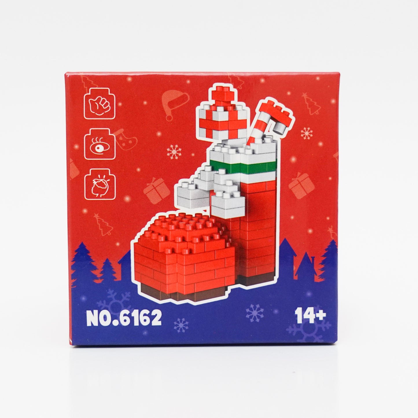 Christmas Themed Building Blocks Set - 5 Pack
