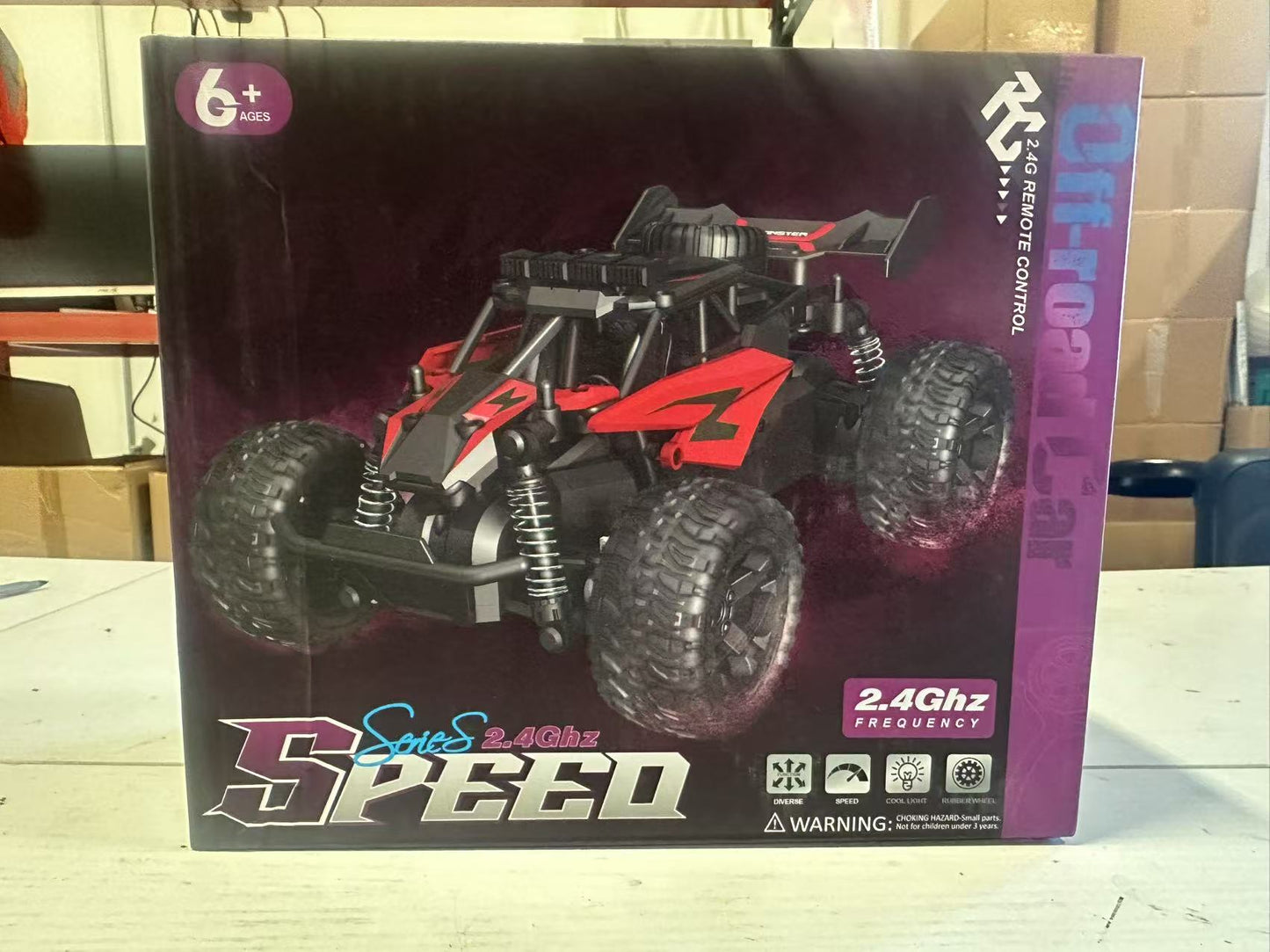 Off-Road RC Speed Car – 2.4GHz Remote Control Monster Buggy