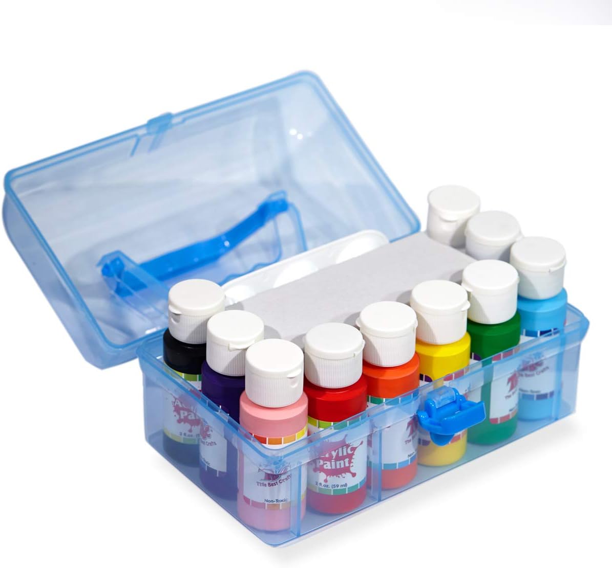 COMBO - Premium Value Pack Canvas Panel with Acrylic Paints Carry Kit
