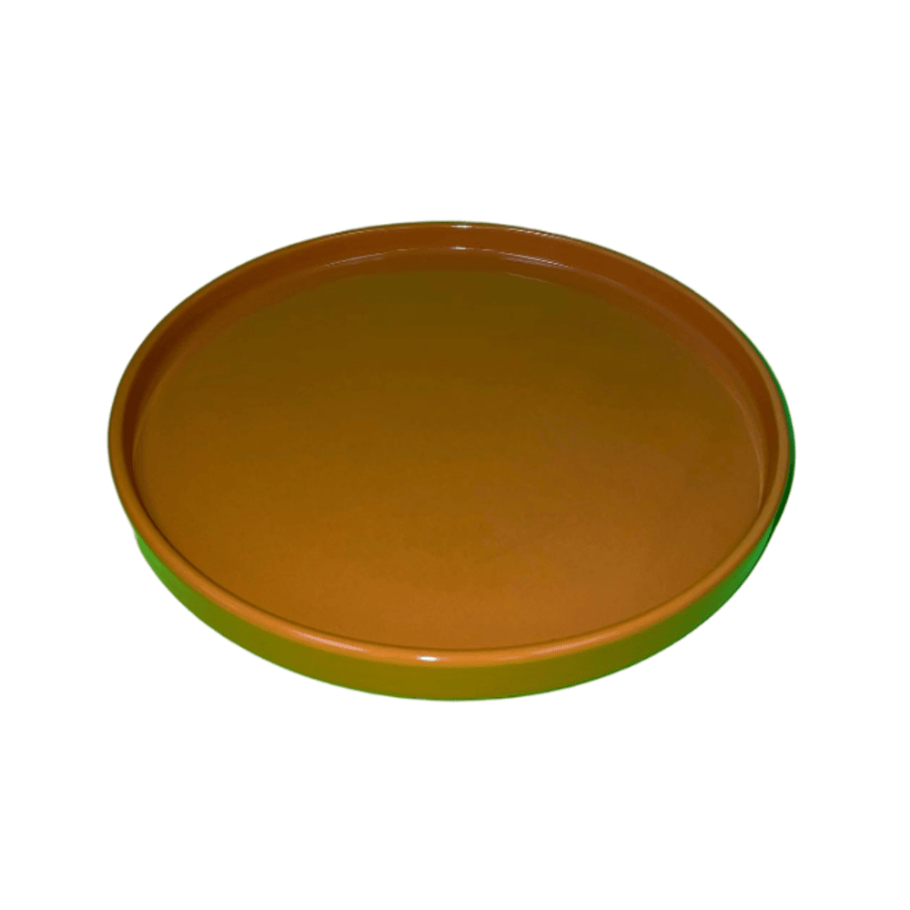 8.25" Round Dinner Plate - Orange