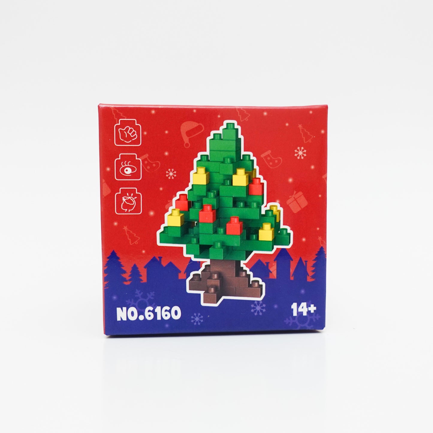 Christmas Themed Building Blocks Set - 5 Pack