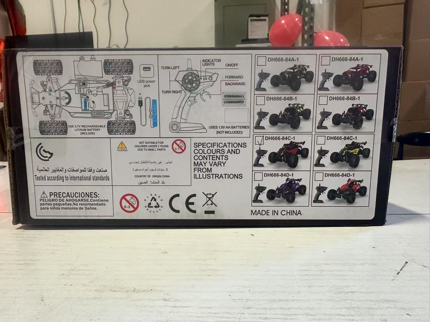 Off-Road RC Speed Car – 2.4GHz Remote Control Monster Buggy