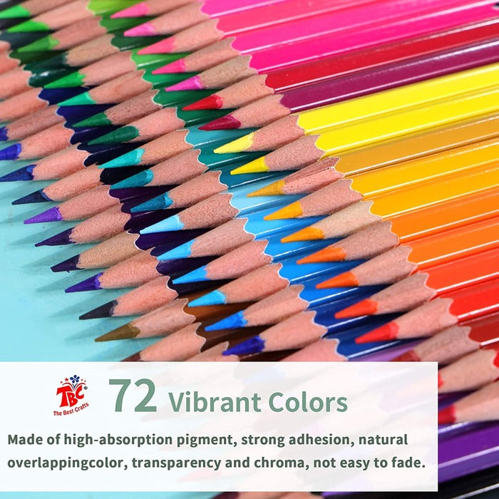 Professional Color Pencil Set in Tin Box