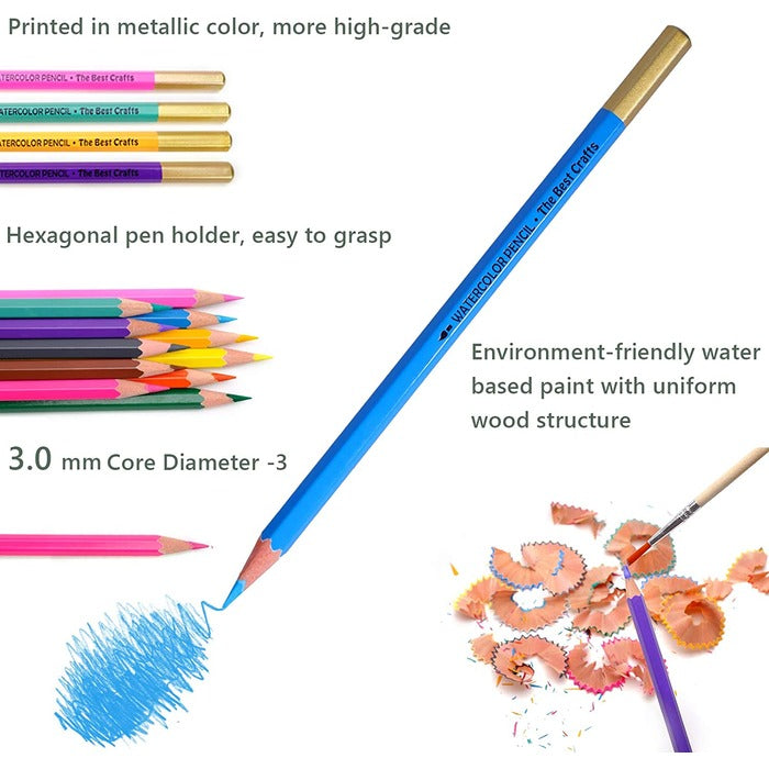 Professional Color Pencil Set in Tin Box