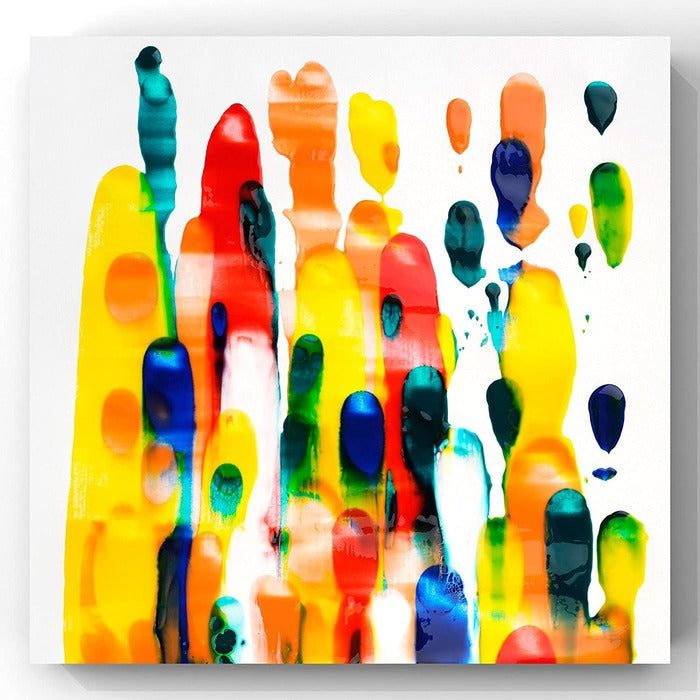TBC The Best Crafts 6-Color Tempera Paint Set with Bonus Brush, Non-Toxic Craft Kit for DIY, Schools & Playground