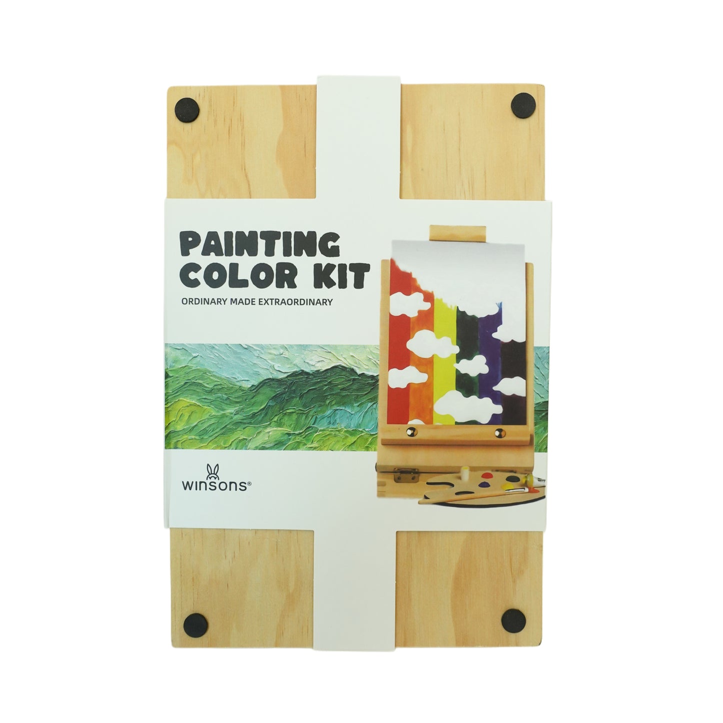 WINSONS 24 Piece Vibrant Acrylic Painting Art Set