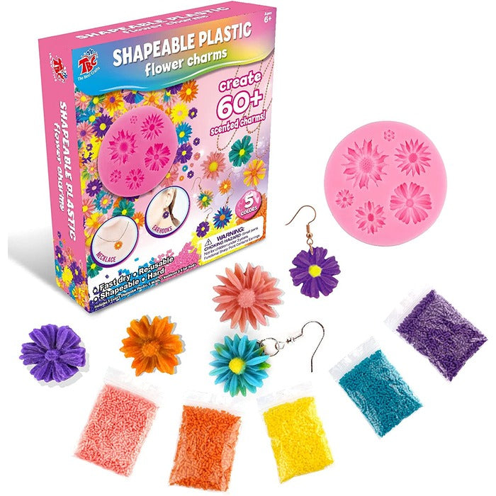 Make Your Own Shapeable Plastic Flower Kit