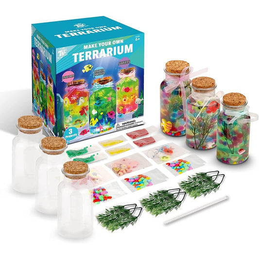 Make Your Own 3 Water Beads Terrarium Kit
