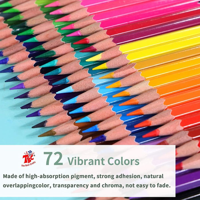 Wholesale Pencil Bags Professional Watercolor Set 123648 Coloured