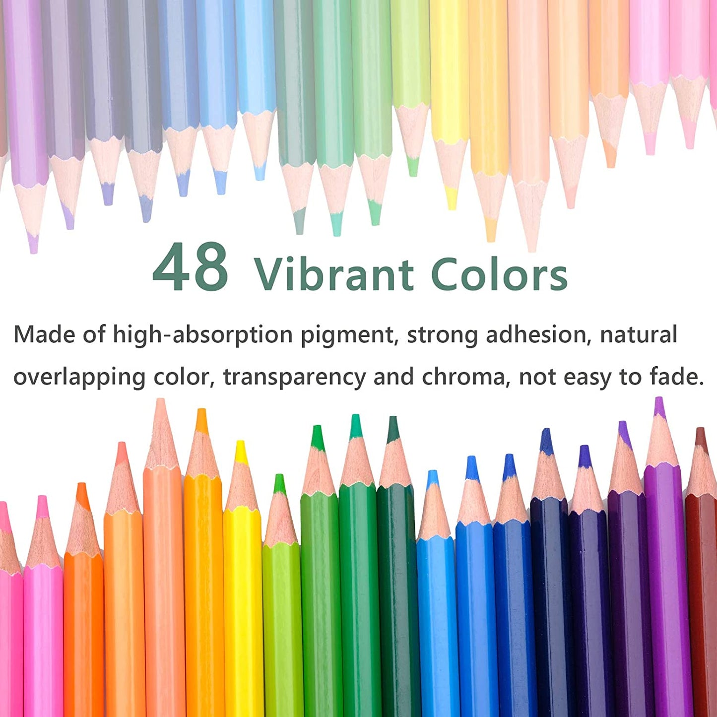 TBC The Best Crafts Professional Color Pencil Set in Tin Box